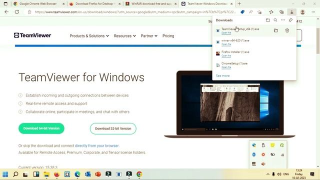 Basic Software install & remove II Teamviewer II Google II Mozilla II Etc.. смотреть онлайн