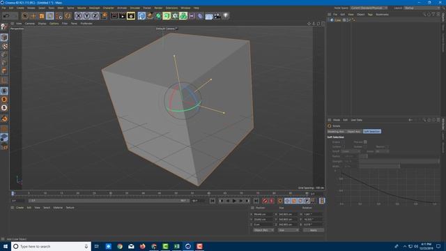 Cinema 4D Tutorial - Lesson 1 - Interface смотреть онлайн