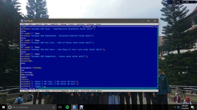 Tutorial Program Provider Pulsa menggunakan Free Pascal смотреть онлайн