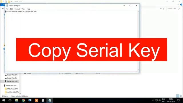 How to install MS office 2007 Full version With Serial Key смотреть онлайн