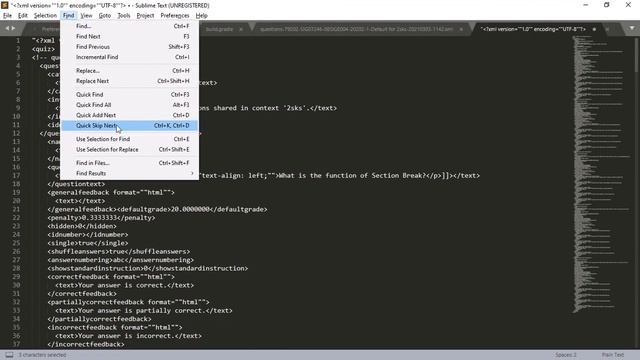 Moodle Multiple Choice Through Excel and Sublime Tutorial смотреть онлайн