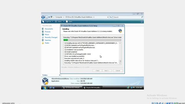 Installing VBox Guest Additions with Windows Aero support! смотреть онлайн