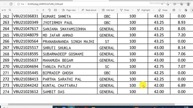 MSc in Horticulture Merit List Seat Capacity Adm Fees Eligibility || VisvaBharati Admission 2021 || смотреть онлайн