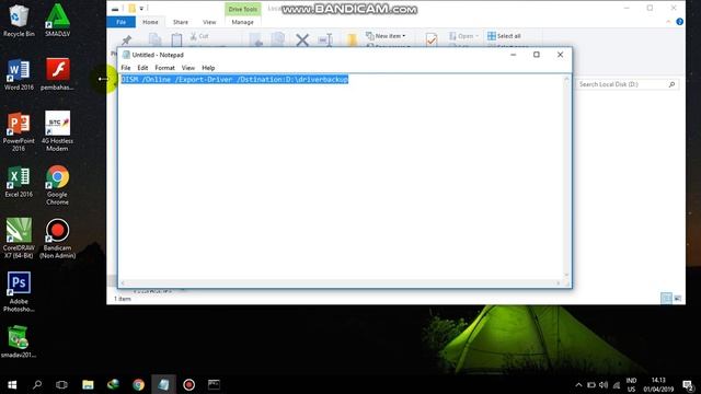 TUTORIAL CARA BACKUP DRIVER WINDOWS 10 DENGAN COMMAND PROMPT смотреть онлайн