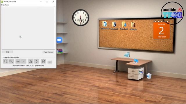 How To Use Your iOS | Android Device As A Wireless Webcam For Computer [Audible Tech] смотреть онлайн