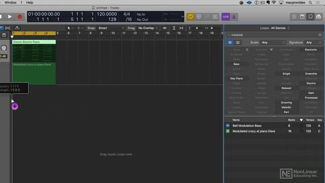 Logic Pro FastTrack 302: 10.3x Workflow Tips - 11. Saving Automation to Apple Loops смотреть онлайн