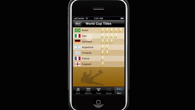 SOUTH AFRICA 2010 WORLD CUP APPLE iPHONE & IPOD TOUCH APP - ZA2010 v.1.2 смотреть онлайн