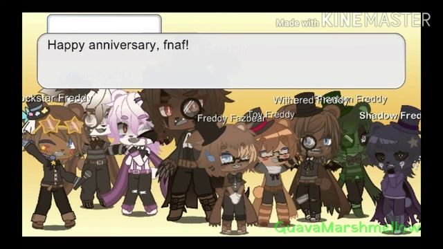 Happy six years at Freddy's || FNAF Gacha Club || Read description if you want :) смотреть онлайн