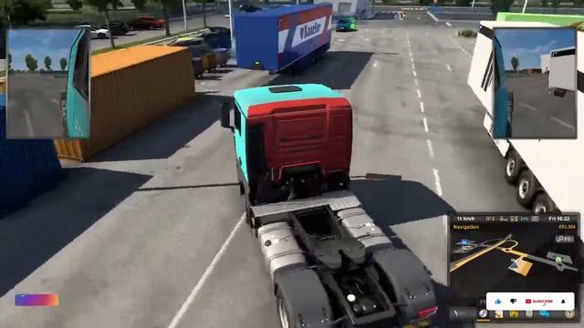 Euro Truck Simulator 2🔥| 🔴On Live🔴MK STREAMER | Road to 150 subs|#enaelavugamingmk #ets2 смотреть онлайн