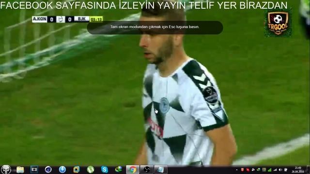 BEŞİKTAŞ - KONYASPOR LİG TV İZLE смотреть онлайн