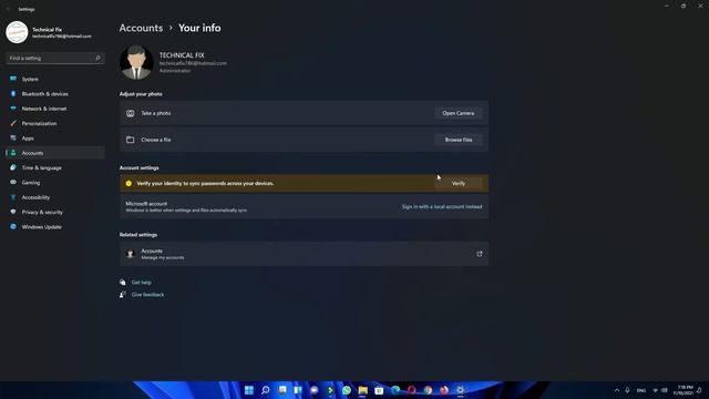 How to Change a User Account Picture in Windows 11 | Change User Account Picture in Windows 11 смотреть онлайн