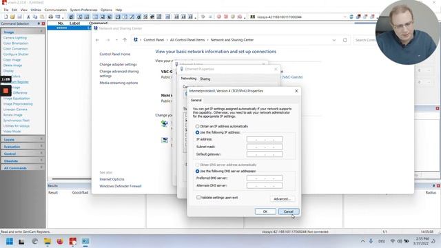 vcwin® Tutorial Configure IP Address in Windows смотреть онлайн