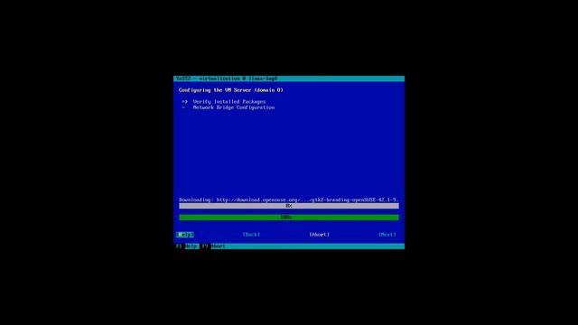 Установка XEN,KVM,LXC в openSUSE/SUSE смотреть онлайн