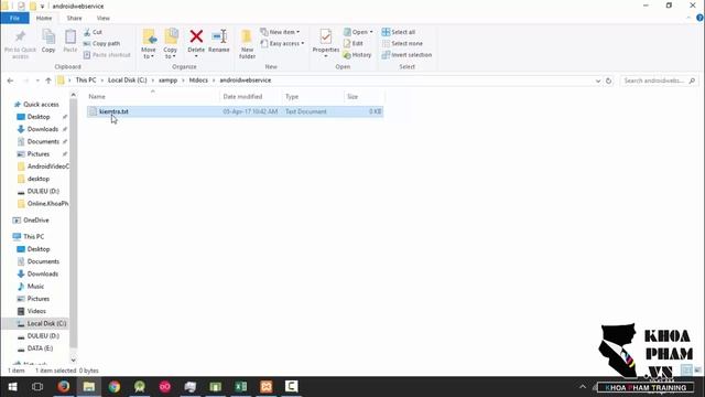 Lập trình Android A-Z - Bài 145: Webservice Truy cập file localhost смотреть онлайн