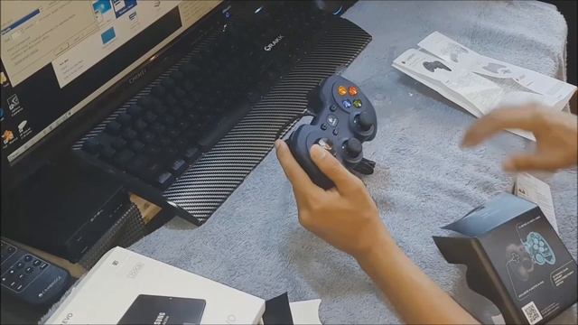 Logitech F310 Gamepad Review & Samsung SSD 850 EVO Unboxing смотреть онлайн