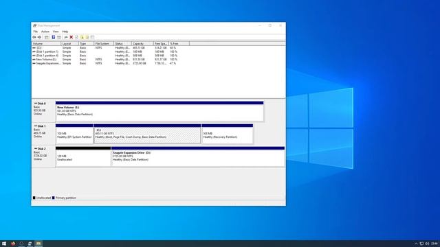 How To: Create A Partition For New Disk in Windows 10 смотреть онлайн