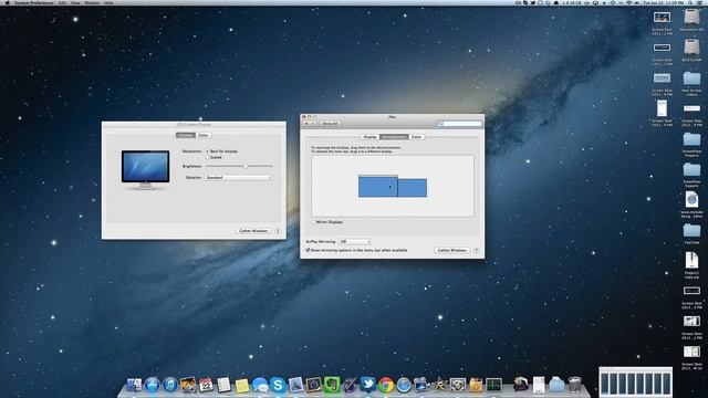How to Configure Dual Monitors | Mac смотреть онлайн