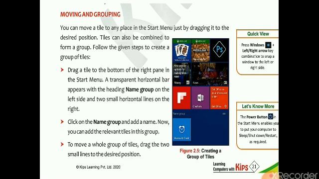 Class V Computer Ch-2 Understanding Windows 10 Part-2A смотреть онлайн