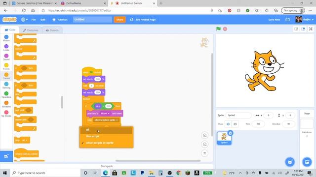 How to make a Video Game using Scratch! | The Basics смотреть онлайн