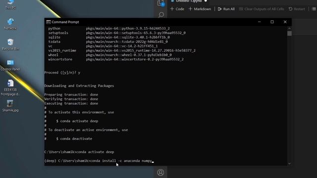 Machine Learning Environment setup || Jupyter Notebook setup-VS Code || Anaconda смотреть онлайн