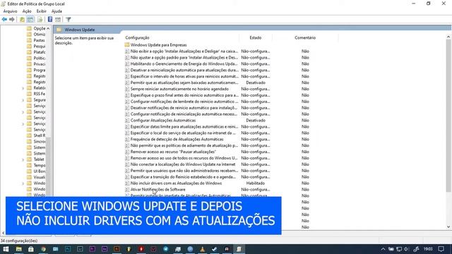 COMO DESATIVAR INSTALAÇÕES E ATUALIZAÇÕES AUTOMÁTICAS DE DRIVERS DO WINDOWS UPDATE смотреть онлайн
