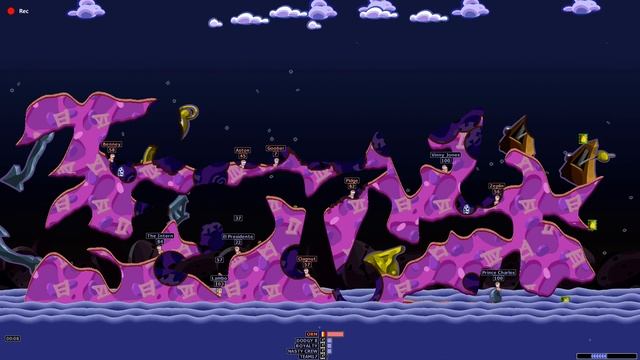 Worms Armageddon - DeathMatch 4 смотреть онлайн