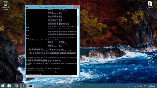 Configuracion Red AD-HOC Windows 8.1 смотреть онлайн