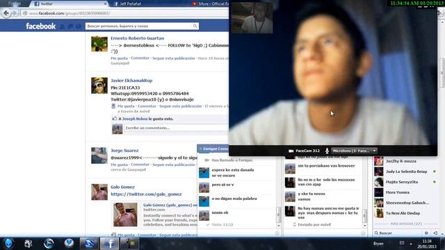 Utilizar La Web Cam En El Facebook смотреть онлайн