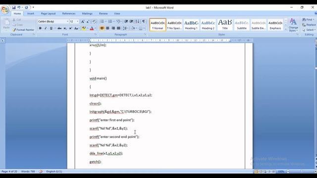 C Implementation of DDA Algorithm in Dev C++ | Computer Graphics Lab-DDA Algorithm смотреть онлайн
