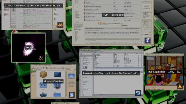 My KDE4 desktop смотреть онлайн