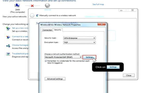 Wireless@SG Seamless and Secure Access Windows 7 Manual Configuration смотреть онлайн