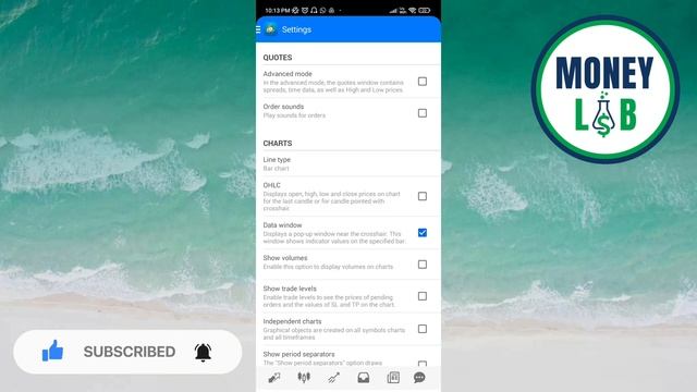 How To Manage Data Window On Meta Trader 4