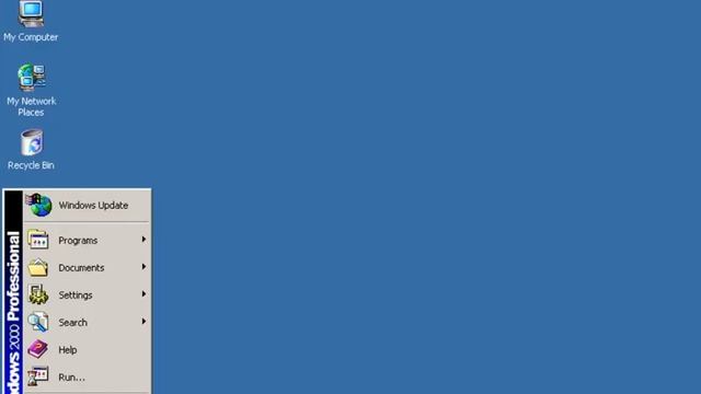 Windows 2000 Professional Virtual Desktop PC смотреть онлайн