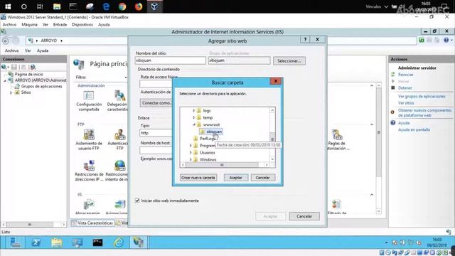Instalación de IIS en Windows 2012 SRV смотреть онлайн