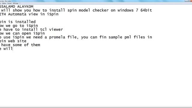 Install Spin Model Checker on windows смотреть онлайн