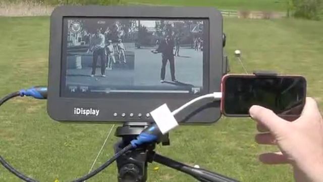 iDisplay & iPhone 5 - compare golfers смотреть онлайн