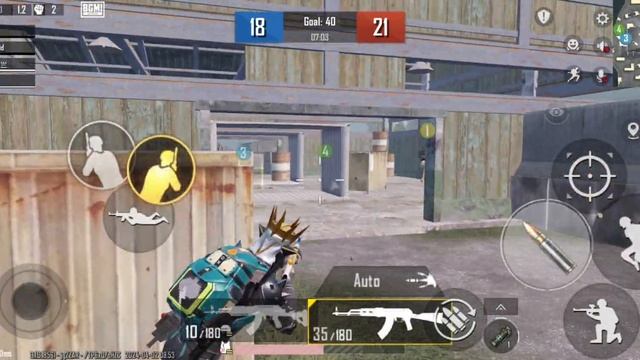 BGMI TDM MATCH WITH REDMI K50I 90 FPS смотреть онлайн