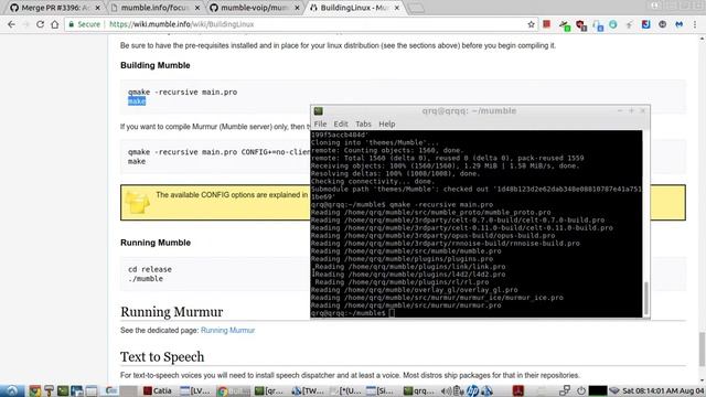 Building Mumble with Jack Audio support from source code - Live Demo смотреть онлайн