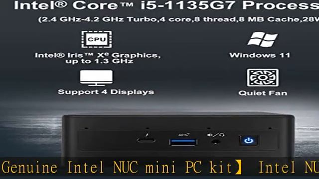 Intel NUC NUC11PAHi5 Mini PC,Four-Core i5-1135G7, 16GB RAM, 512GB SSD,Mini Computer Windows 11 Pro, смотреть онлайн