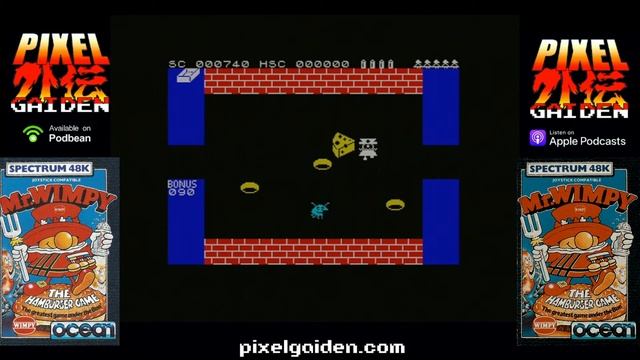BurgerTime yet again! - Mr Wimpy for ZX Spectrum смотреть онлайн