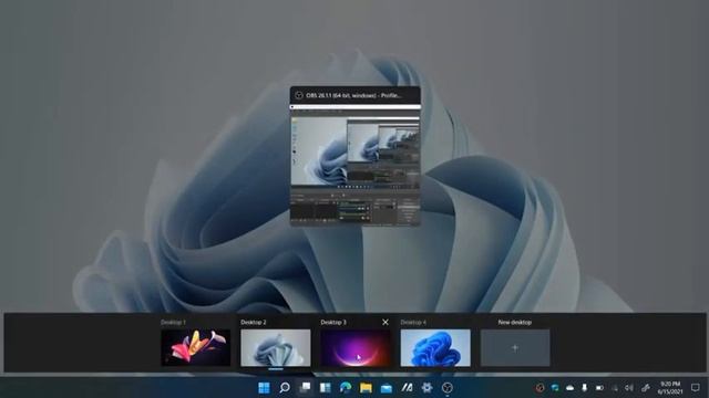 Windows 11 Build 21996 Features Preview [ Virtual Desktop] смотреть онлайн