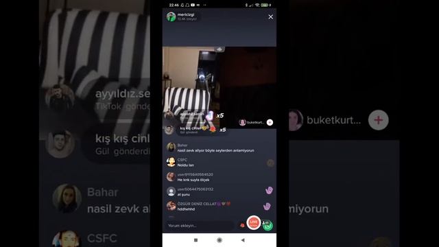 Meriç İzgi eğlenceli canlı yayın смотреть онлайн