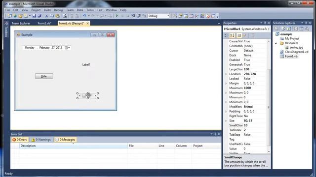 Visual Basic Tutorial 24 Dates, Track Bars, and Menus смотреть онлайн