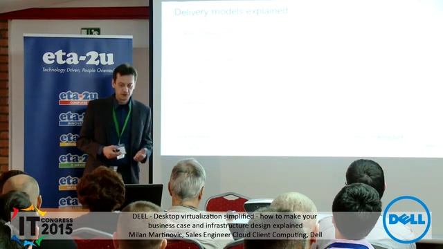 Desktop virtualization simplified - Dell - IT Congress 2015 смотреть онлайн