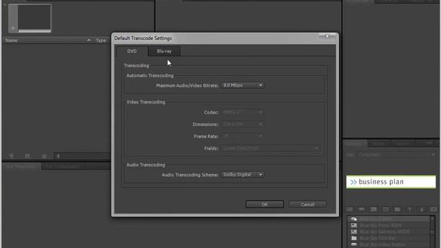 Создаём проект в Аdobe Еncore cs6 для DVD смотреть онлайн