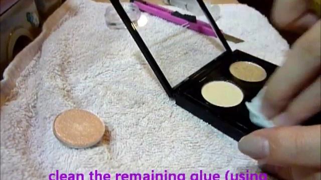 HOW TO: depot the NEW MAC quad w/o damaging the palette смотреть онлайн