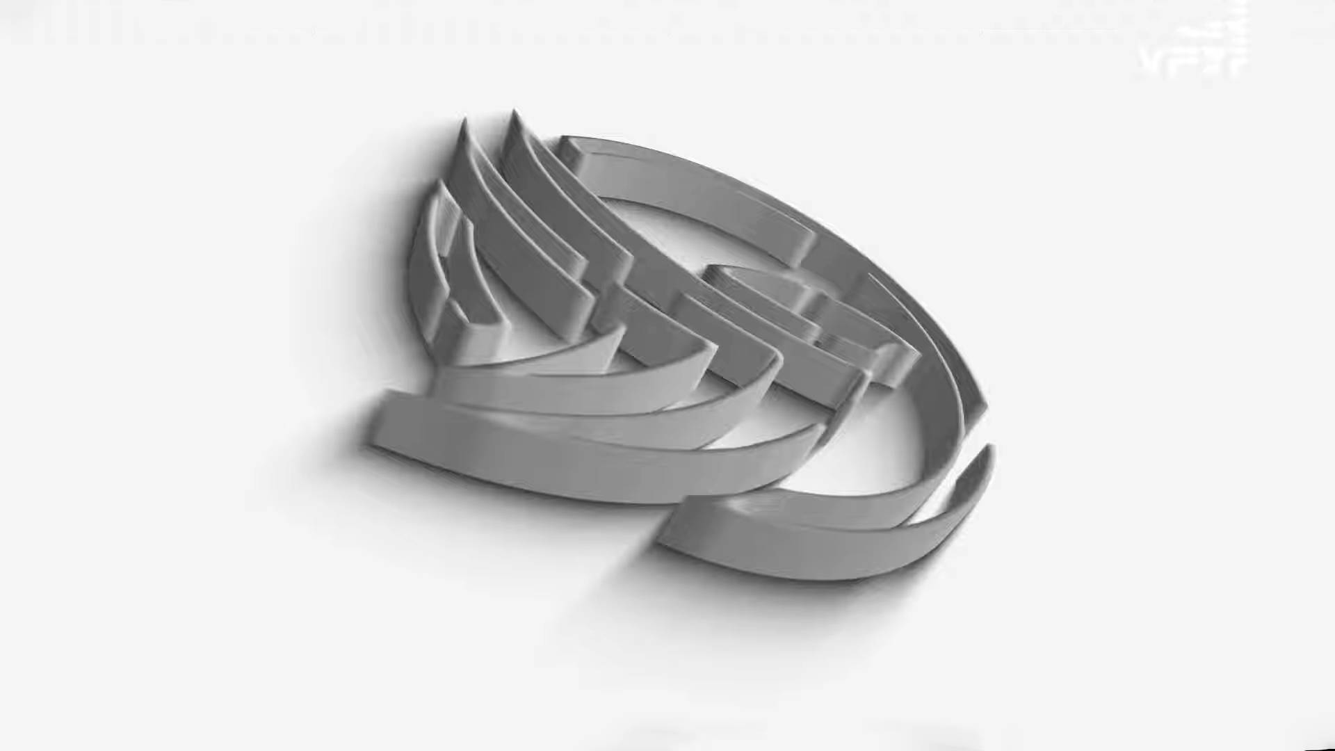 3D-анимации логотипа Текста  After Effects  Без плагинов