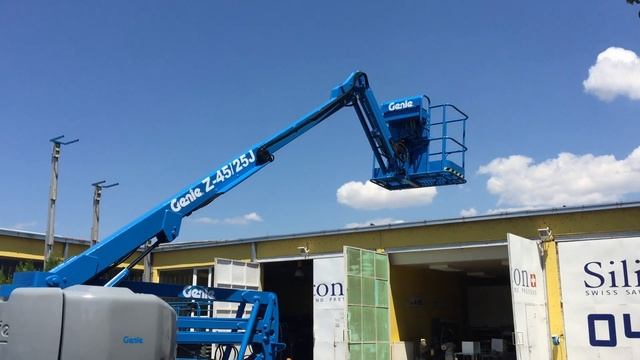 Genie Z45/25J boom lift смотреть онлайн