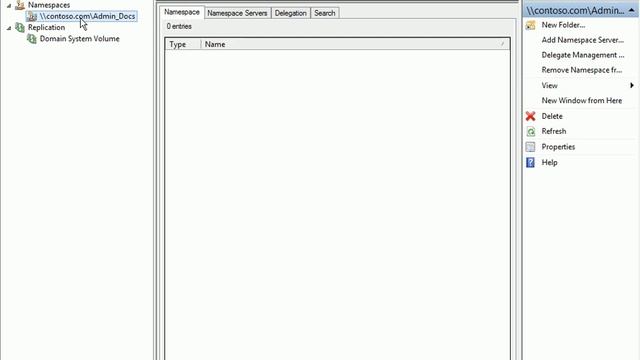 Configure DFS Replication смотреть онлайн