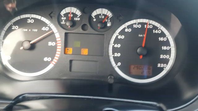 Seat Ibiza 2fl 1.9 tdi acceleration 0-170km/h +-200hp смотреть онлайн